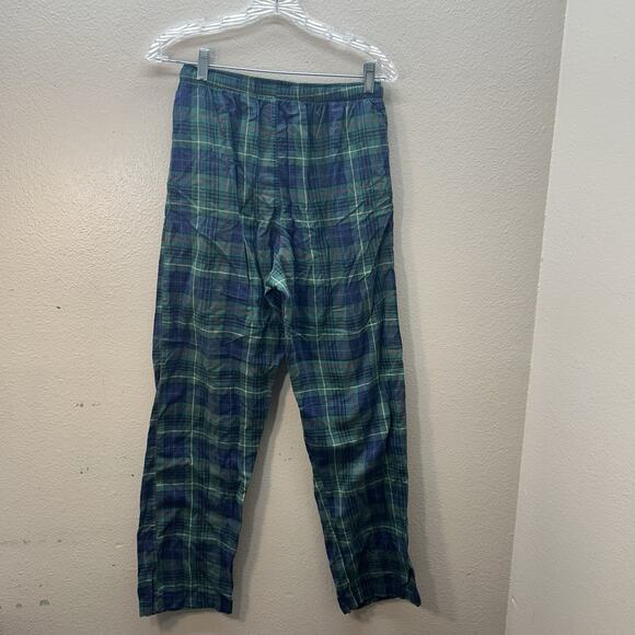 Polo Ralph Lauren Sleepwear Pants Mens Sz S Green Plaid Drawstring Pajamas - Picture 5 of 7